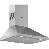 Hota design piramidal DWP64BC50, 3 trepte de putere, 360 mc/h, 60 cm, clasa C, inox, Bosch