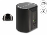 Incarcator priza 1 x USB type C PD + 2 x USB-A 58W + incarcare wireless 10W, Delock 41441