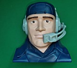 Bust 18 cm comandant marină Galoob Toys Micro Machines T3 /27