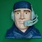 Bust 18 cm comandant marină Galoob Toys Micro Machines T3 /27