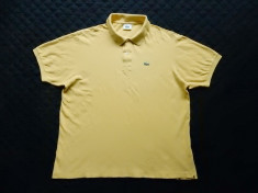 Tricou Lacoste. Marime 7 (XXL): 63.5 cm bust, 71 cm lungime, 49.5 cm intre umeri foto