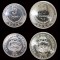 COSTA RICA █ SET DE MONEDE █ 5 + 10 Colones █ 2016 █ UNC
