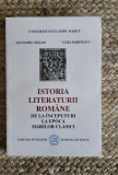 BALAN ION - ISTORIA LITERATURII ROMANE DE LA INCEPUTURI