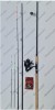 Set Pescuit Feeder Baracuda: Lanseta 3.6m, Mulineta 4000, Fir 150m, 3+2 Varfuri
