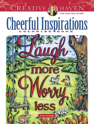 Creative Haven Cheerful Inspirations Coloring Book foto