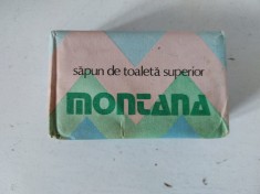 * Montana, Sapun de toaleta superior (Nivea), 1987, vechi, vintage, colectie