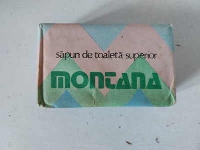 * Montana, Sapun de toaleta superior (Nivea), 1987, vechi, vintage, colectie foto