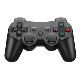Controller wireless cu vibratii, pentru consola PS3, negru