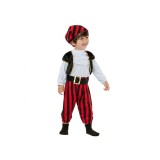 Costum carnaval micul Pirat pentru copii, marime 92/104 cm ( 3-4 ani)