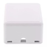 Priza Perete 1 Port Fara Keystone Well, Montaj Tencuiala, Alb