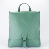 Cumpara ieftin Rucsac 2 in 1 verde menta din piele naturala 5974-28 M11