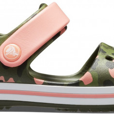 Sandale Crocs Crocband Seasonal Graphic Sandal Pepene galben - Melon