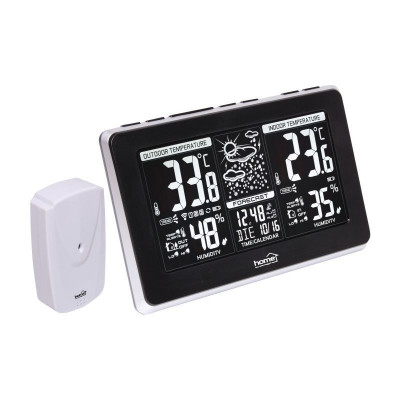 Statie meteo cu emitator extern, afisaj lcd, ceas calendar, interior/exterior MultiMark GlobalProd foto