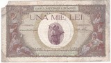 Bancnota Romania 1000 Lei 1936 SUPRATIPAR Uzata - Numismatica