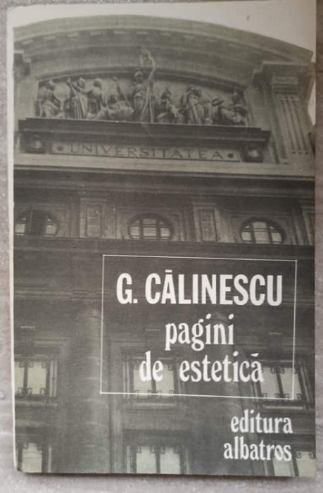PAGINI DE ESTETICA-GEORGE CALINESCU-161303