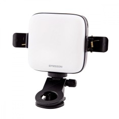 Lampa Selfie LED Tricolora Profesionala si Portabila, EMESZON&reg; M11, 25W, Type-C, Culoare 3000K-9900K, Acumulator 2000 mAh, negru