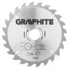 Disc pt Fierastrau debitor,carbura, 185 x 30 mm, 24 dinti 57H662, Graphite