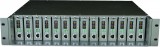 SASIU RACKABIL TP-LINK 14-sloturi media convertor fara management, rack 19-inch, suport sursa de alimentare redundanta, o sursa AC inclusa &quot;TL-MC1400&quot;