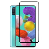Cumpara ieftin Folie Sticla Tempered Glass Samsung A51 a515 4D/5D Full Glue Fullcover Black