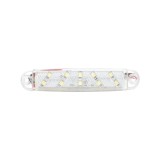 Lampa de gabarit laterala LED alba 100 mm 12-24V Breckner Germany