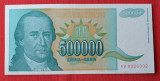 500000 Dinara anul 1993 Bancnota 500 Mii dinari - Iugoslavia - Jugoslavije