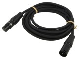 Cablu audio XLR-XLR, 3 m, negru