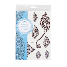 Tatuaj corp temporar Metal Tatto Stickers J031