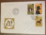 C12 - FDC Romania - Expozitia Nationala Canina - P1024 - 1981