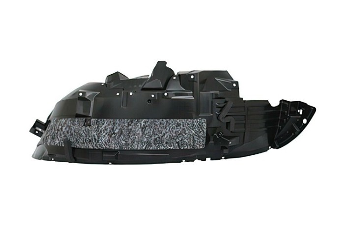 Carenaj roata fata NISSAN ARMADA/TITAN (WA60), 09.2004-; INFINITI QX (JA60), 01.2004-03.2010, partea dreapta, poliprophylen (PP/PPE); cu burete inson