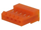 Mufă cablu-placă mamă 5 pini 3,96mm IDC, TE Connectivity