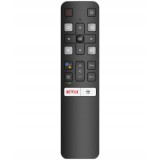 Telecomanda pentru TCL THOMSON RC802V FUR6, x-remote, Functia vocala, Bluetooth, Netflix, Negru