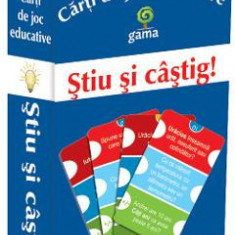 Stiu si castig! Carti de joc educative