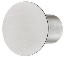 Buton pentru mobilier, inox, rotund foto