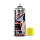 Spray Vopsea Detasabila Galben Fluorescent 400ml, Folie Protectie UV, Fabricat in Italia