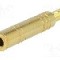Conector jack, Jack 6,3mm, 3 contacte, mama, {{Producator}} -