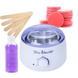 Kit de epilare cu ceara elastica traditionala discuri Trandafir prowax Xanitalia