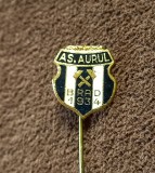 Insigna fotbal - &quot;AURUL&quot; BRAD (varianta 2)