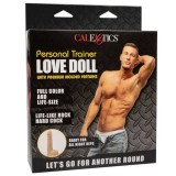 Papusa gonflabila CALEXOTICS - PERSONAL TRAINER LOVE DOLL, cu penis si orificiu anal