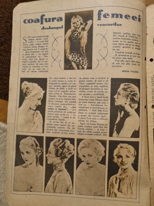gazeta noastra 1 februarie 1932-mahatma gandhi,regele mihai ,carol,regina maria