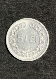Moneda 5 lei 1949 RPR