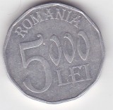 Monedă Rom&acirc;nia 5000 lei 2004 &ndash; stema Rom&acirc;niei