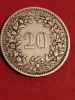 20 rappen 1896, T = 1.000.000, stare EF+ / aUNC [poze]. Discount conform descriere [10 - 20 %. Vezi descrierea.]., Europa