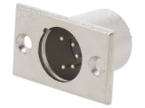 Soclu XLR 5 Pini Montare Panou