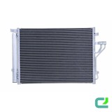 Condensator climatizare AC Hyundai Ix35; Kia Sportage 15, motor: 1.7 Crdi, 2.0 Crdi, Condensator cu uscator integrat, 535x380x16, miez si rezervor