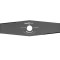 FLO Cutit pentru motocoasa cu 2 dinti 25.4 x 320 mm