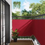 vidaXL Ecran de balcon Roșu 110 x 200 cm Material Oxford 42030818