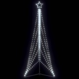 Pom de Crăciun LED 525 LED-uri Alb Rece 302 cm