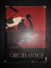 N. A. KUN - LEGENDELE SI MITURILE GRECIEI ANTICE (1958, editie cartonata) foto