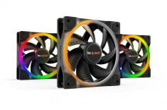 Set 3 ventilatoare be quiet! &quot;LIGHT WINGS&quot;120mm 1700 rpm, Rifle bearing, 4-pin PWM, ARGB LED, &quot;BL076&quot; (timbru verde 0.54 lei)