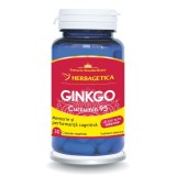 Gingko Curcumin95, 30 capsule, Herbagetica